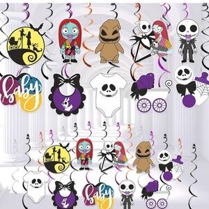 NEW Nightmare Before Christmas Baby Shower Decorations‎
